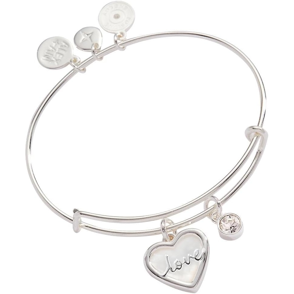 image:imageAlex and Ani Love Mother of Pearl BangleSilver