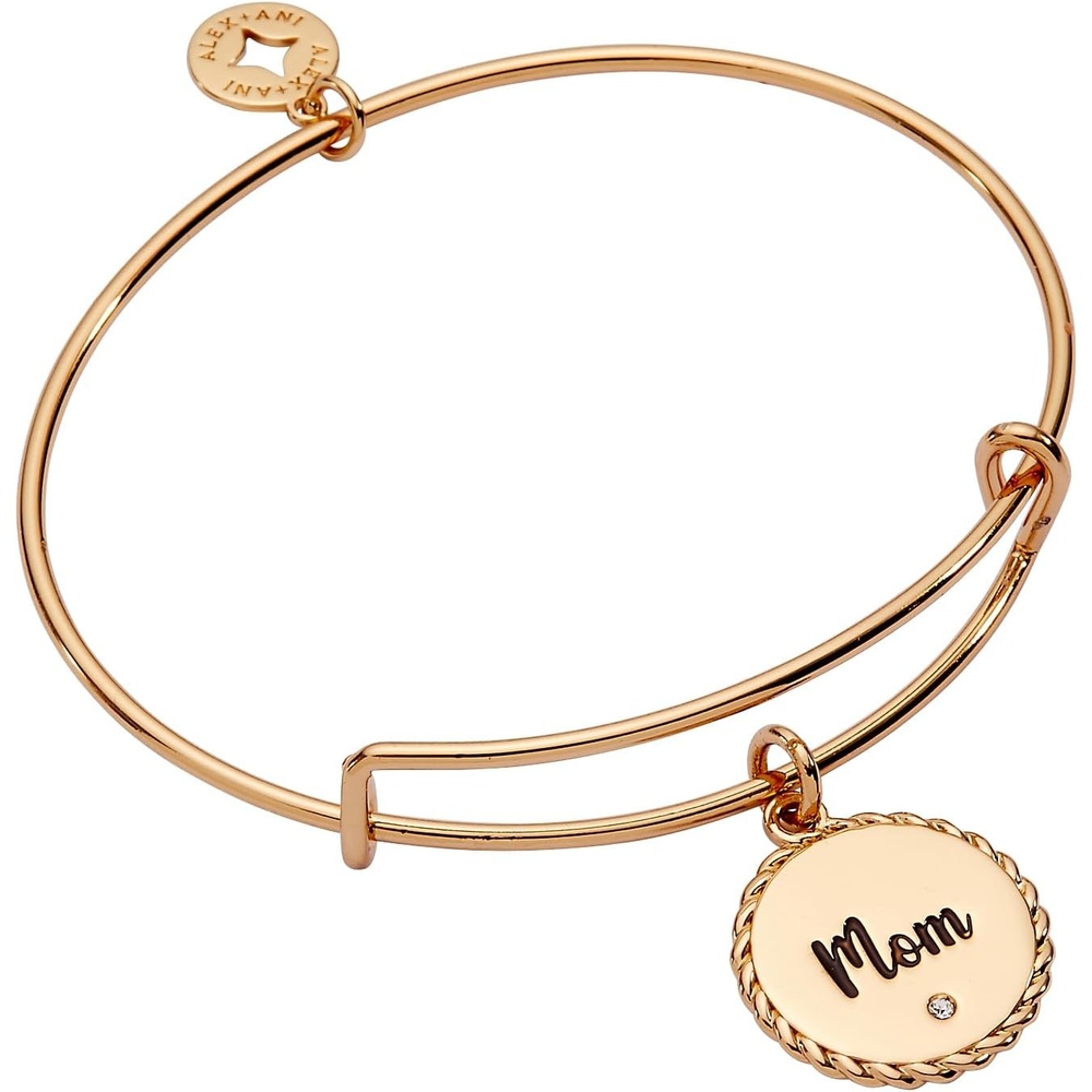 image:imageAlex and Ani Mom Charm Bangle Bracelet for WomenShiny Gold