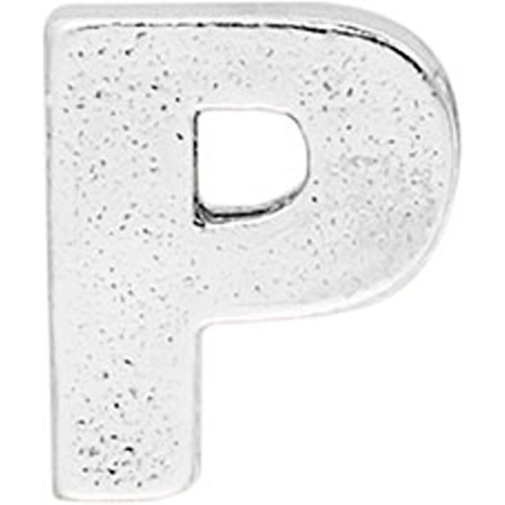 image:imageAlex and Ani PC19CH16SCreate Your Own Initial P CharmSterling SilverSilver Slider Charms