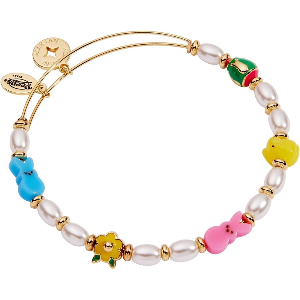 image:imageAlex and Ani PEEPS Easter Chick and Bunny BraceletChick and Bunny Beaded Bangle