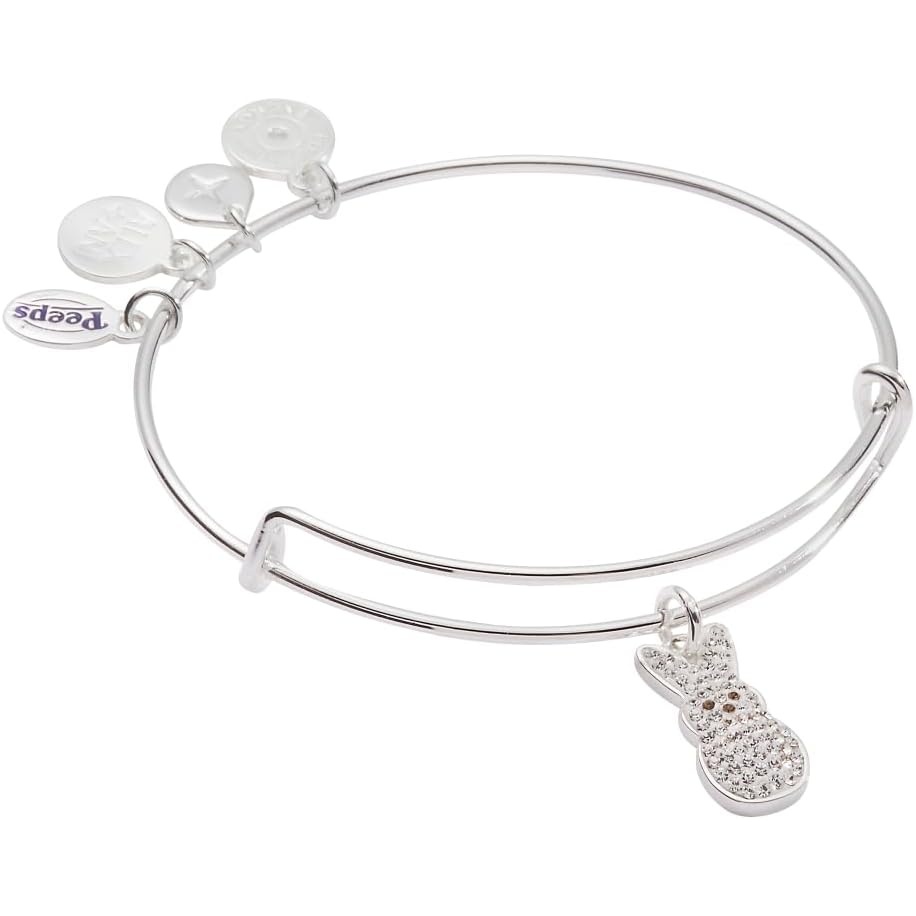 image:imageAlex and Ani PEEPS Easter Chick and Bunny BraceletCrystal Bunny Bangle