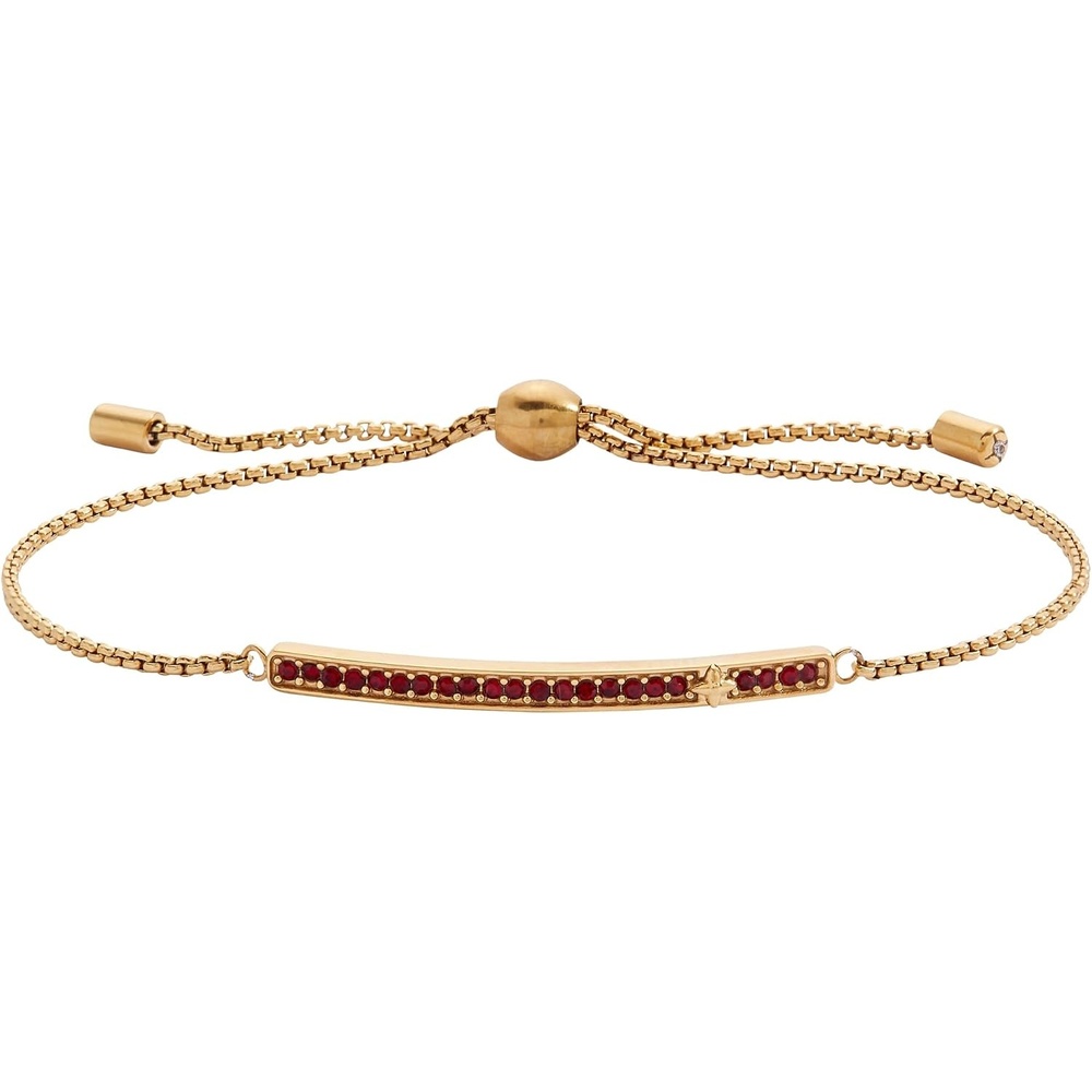 image:imageAlex and Ani Pave Bolo Birthstone Bracelet  Stainless Steel GoldSilver Perfect for Stacking Adjustable Birthstone Bracelet for Women Ideal Gift JewelryJanuary