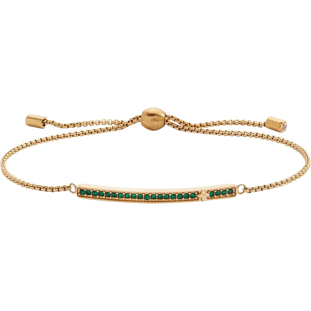 image:imageAlex and Ani Pave Bolo Birthstone Bracelet  Stainless Steel GoldSilver Perfect for Stacking Adjustable Birthstone Bracelet for Women Ideal Gift JewelryMay