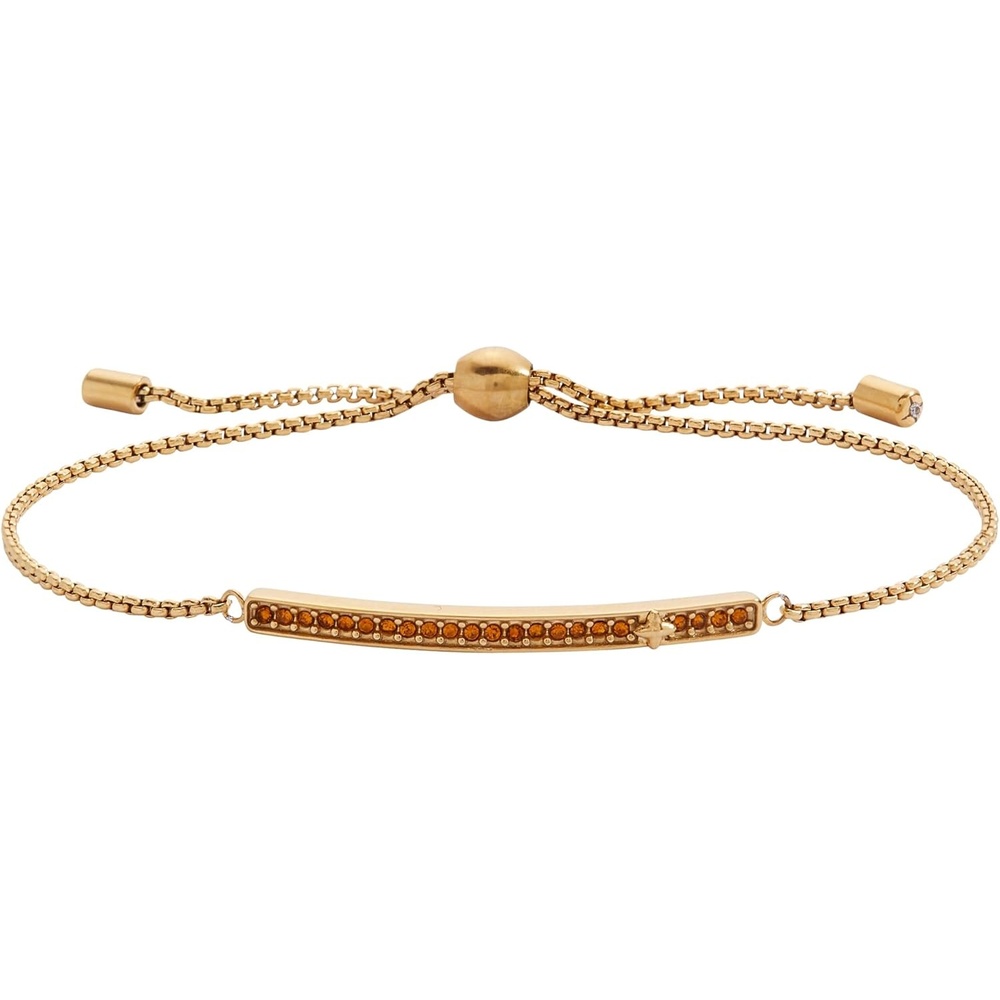 image:imageAlex and Ani Pave Bolo Birthstone Bracelet  Stainless Steel GoldSilver Perfect for Stacking Adjustable Birthstone Bracelet for Women Ideal Gift JewelryNovember