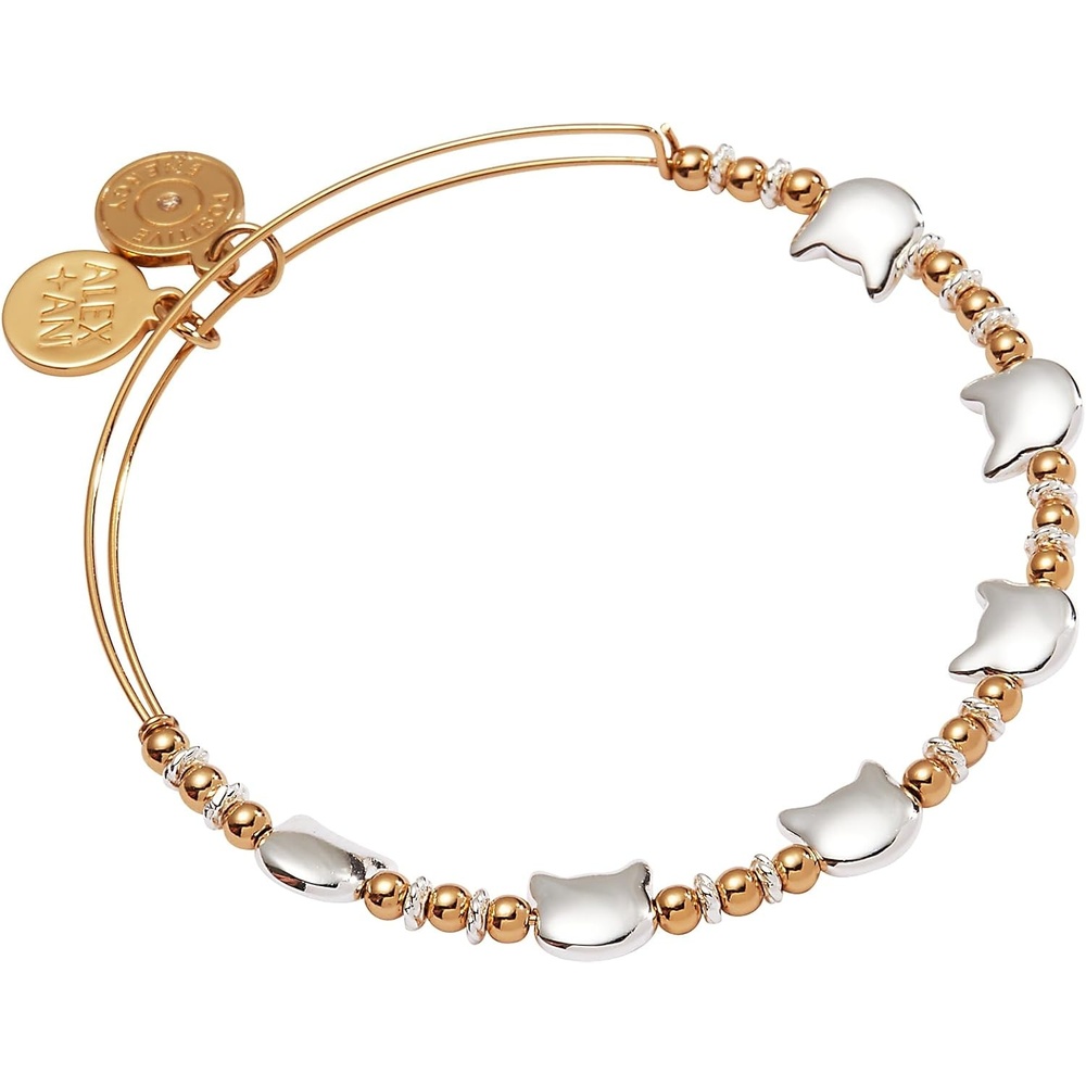image:imageAlex and Ani Paw Print Beaded Dog BangleCat Beaded Bangle