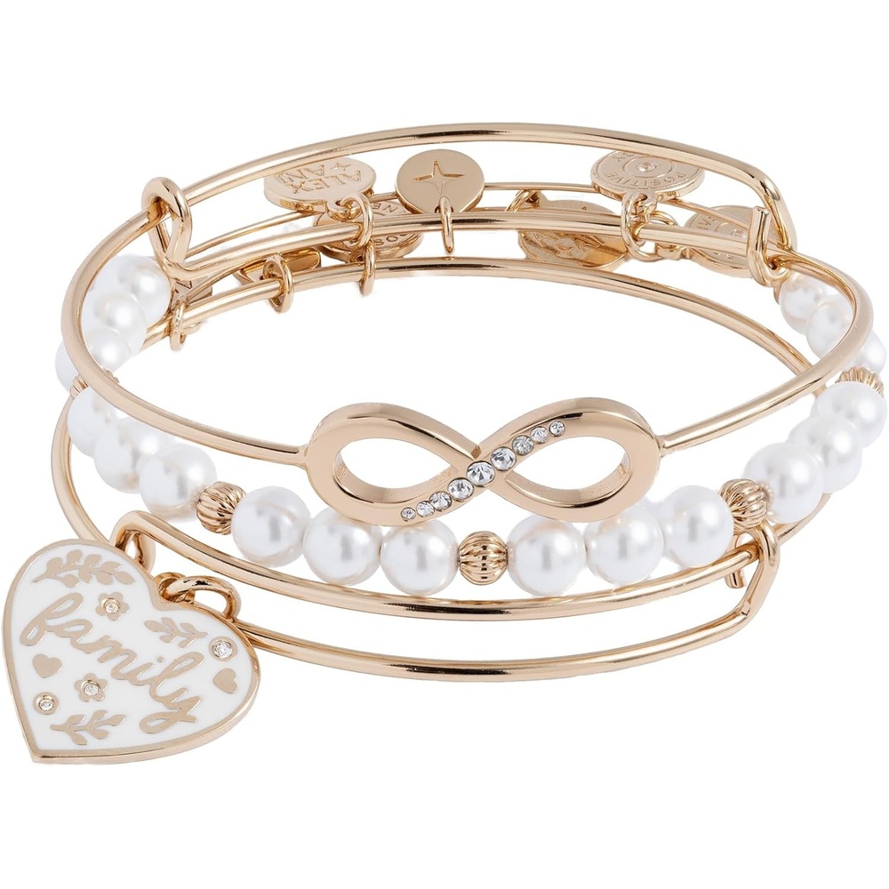 image:imageAlex and Ani Paws of Love Bracelet Set of 3Shiny Gold