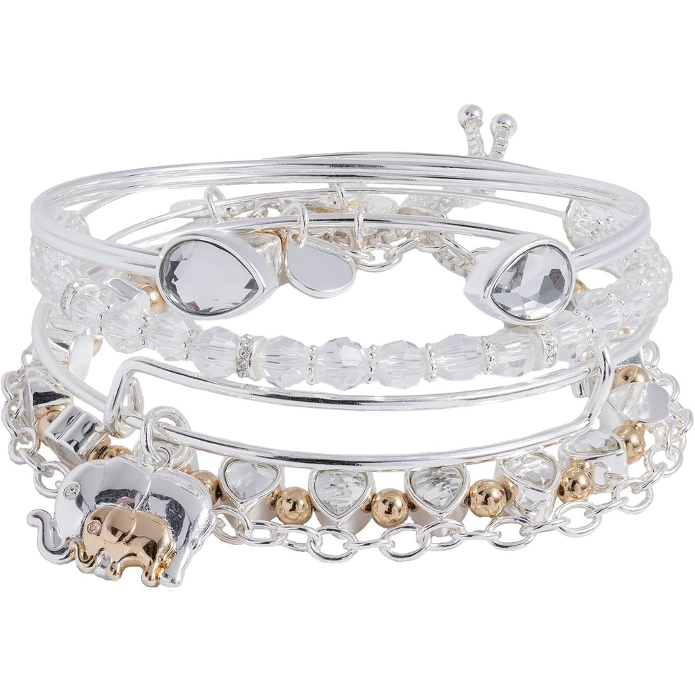 image:imageAlex and Ani Paws of Love Bracelet Set of 3Two Toned