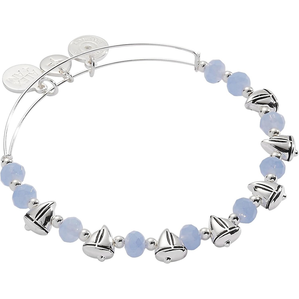 image:imageAlex and Ani Seaside Pearl Beaded BangleSailboat Beaded Bangle