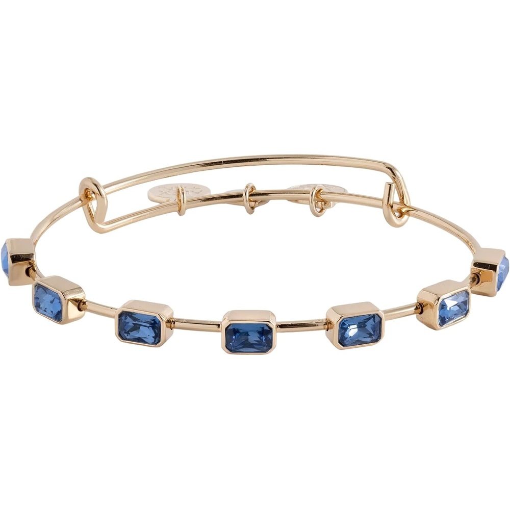 image:imageAlex and Ani September Birthstone Emerald Cut Bangle