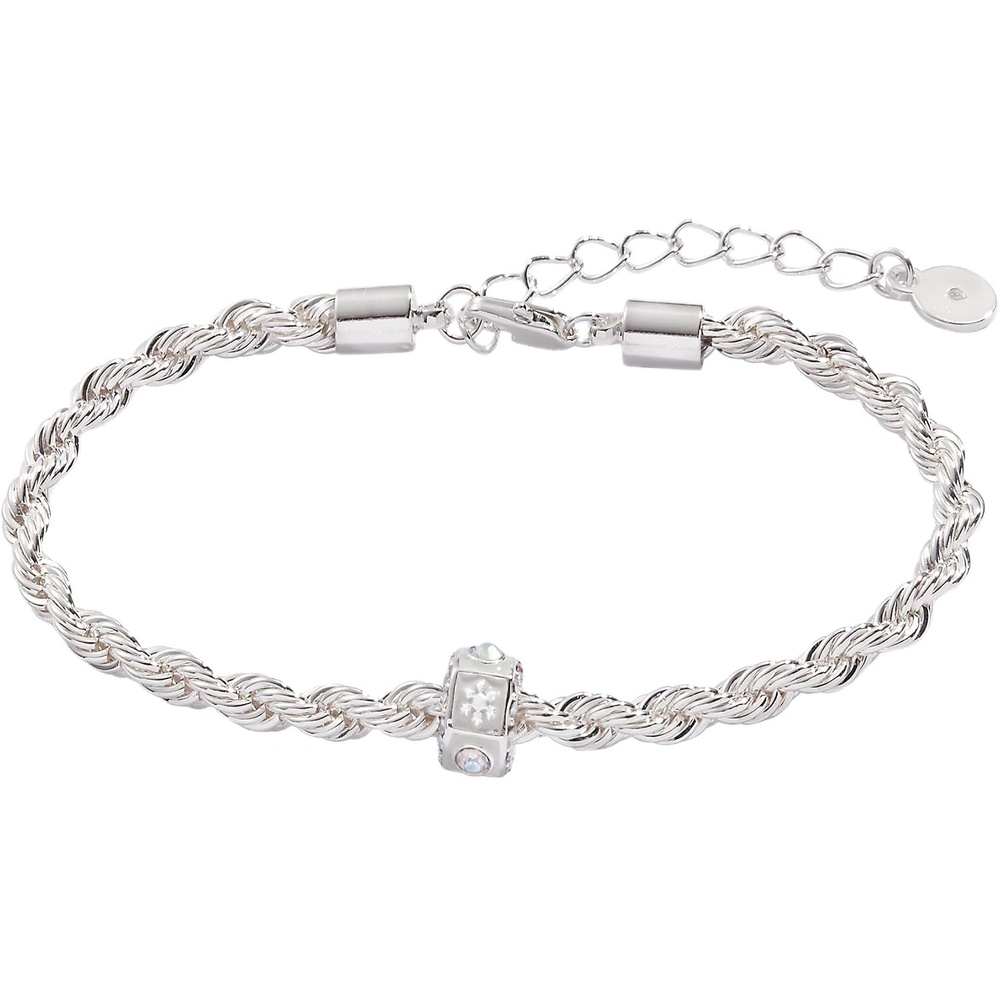 image:imageAlex and Ani Snowflake BraceletsSnowflake and Crystal Chain Bracelet
