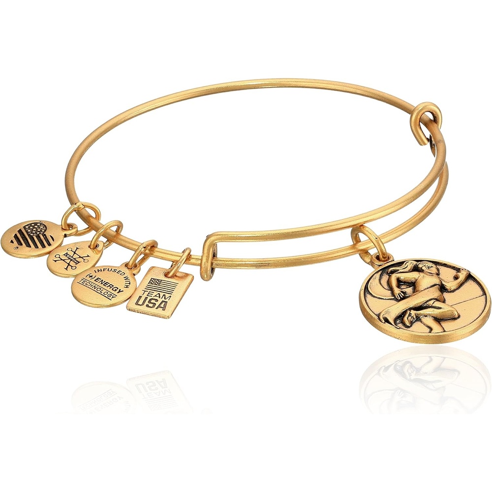 image:imageAlex and Ani Team USA Track  Field Charm BangleGold