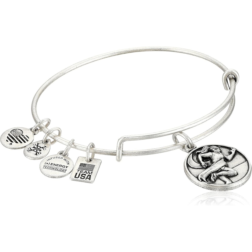 image:imageAlex and Ani Team USA Track  Field Charm BangleSilver