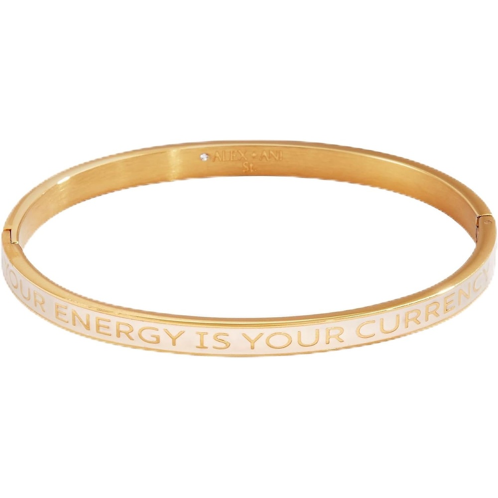 image:imageAlex and Ani Your Energy Is Your Currency Hinge Bangle