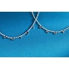 ALEX AND ANI “Babe Crystal Tennis Necklace(Stainless Silver)