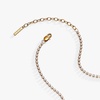 ALEX AND ANI “Bride Crystal Tennis Necklace, Stainless Gold