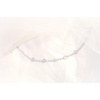 ALEX AND ANI “Bride Crystal Tennis Necklace(Stainless Silver)