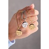 ALEX AND ANI Daughter Dandelion Disc Charm(Stainless Silver)