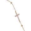 ALEX AND ANI Divine Guides Bracelets for Women(Precious Cross (14k Gold Sterling Silver))