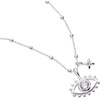 ALEX AND ANI Evil Eye Charm Necklace(Duo Charm Necklace)