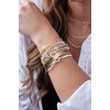 ALEX AND ANI Gold/Silver Expandable Bracelet for Women – Fall Bangles with Pumpkin & Crystal Beads, Perfect for Bracelet Stack, Nickel-Free