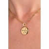 ALEX AND ANI Grandma Hummingbird Disc Cham(Stainless Gold)
