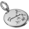 ALEX AND ANI Grandma Hummingbird Disc Cham(Stainless Silver)