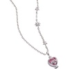 ALEX AND ANI Harry Potter™ Love Potion Crystal Pendant Necklace, Shiny Silver