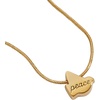 ALEX AND ANI Pearlized Dove Peace Slider Necklace, Shiny Gold