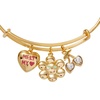 ALEX AND ANI Sweethearts® Bracelets(Mixed Multi Charm Bangle)