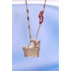 ALEX AND ANI The Wizard of Oz Necklaces(Dorothy Toto Basket)