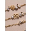 ALEX AND ANI Zodiac Bracelet – Two-Tone Stainless Steel with Clear Crystals, Nickel-Free, Zodiac Sign Bracelet for Women(Saggittarius)