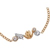 ALEX AND ANI Zodiac Bracelet – Two-Tone Stainless Steel with Clear Crystals, Nickel-Free, Zodiac Sign Bracelet for Women(Virgo)