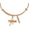 Alex and Ani 2025 Graduation Charm Bangle(Gold)