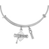 Alex and Ani 2025 Graduation Charm Bangle(Silver)