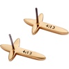 Alex and Ani 4:13 Cross Stud Earring, Shiny Gold