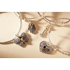 Alex and Ani Antique Heart Charm Bangle