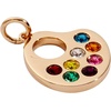 Alex and Ani Artist Palette Charm – Gold Nickel-Free Charm for Bracelets/Necklaces, Cute Bracelet Accessory for Women, Add Creative Touch