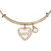 Alex and Ani Aunt ‘Trusting Guide’ Charm Bangle(Gold)