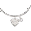 Alex and Ani Aunt ‘Trusting Guide’ Charm Bangle(Silver)