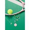 Alex and Ani Barbie™ Tennis Bag Charm, Brass Shiny Silver