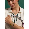 Alex and Ani Barbie™ Tennis Charm Pendant, Brass Shiny Silver