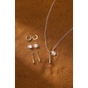 Alex and Ani Baseball Duo Charm Pendant, Brass Two Tone