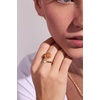 Alex and Ani Basketball Open Fidget Ring, Brass Shiny Gold