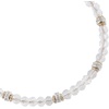 Alex and Ani Blue Crystal Beaded Bangle(Two Toned)