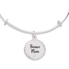 Alex and Ani Bonus Mom Bracelet for Women(Shiny Silver)