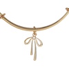 Alex and Ani Bow Charm Bangle