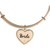 Alex and Ani Bride Heart Bangle(Gold)