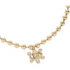 Alex and Ani Butterfly Ball Chain Bracelet(Stainless Steel Gold)