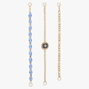 Alex and Ani Compass Stranded Bracelet Set(Stainless Steel Gold)