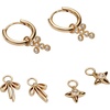 Alex and Ani Coquette Christian Earrings(Huggie Set of 3)